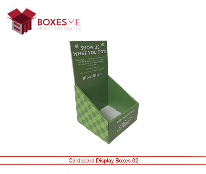 Cardboard Display Boxes Custom Cardboard Display Boxes Wholesale